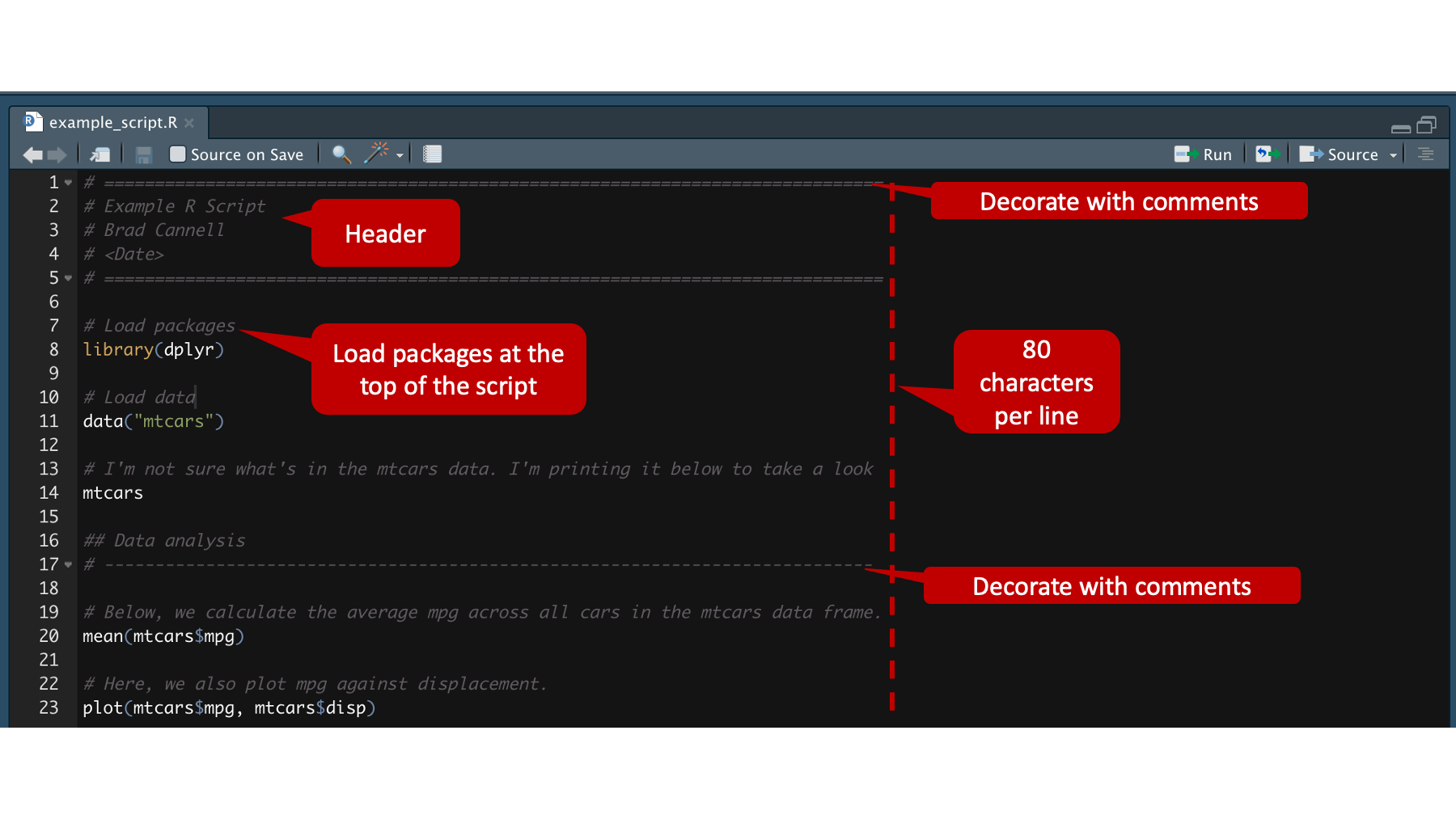 Example R script.