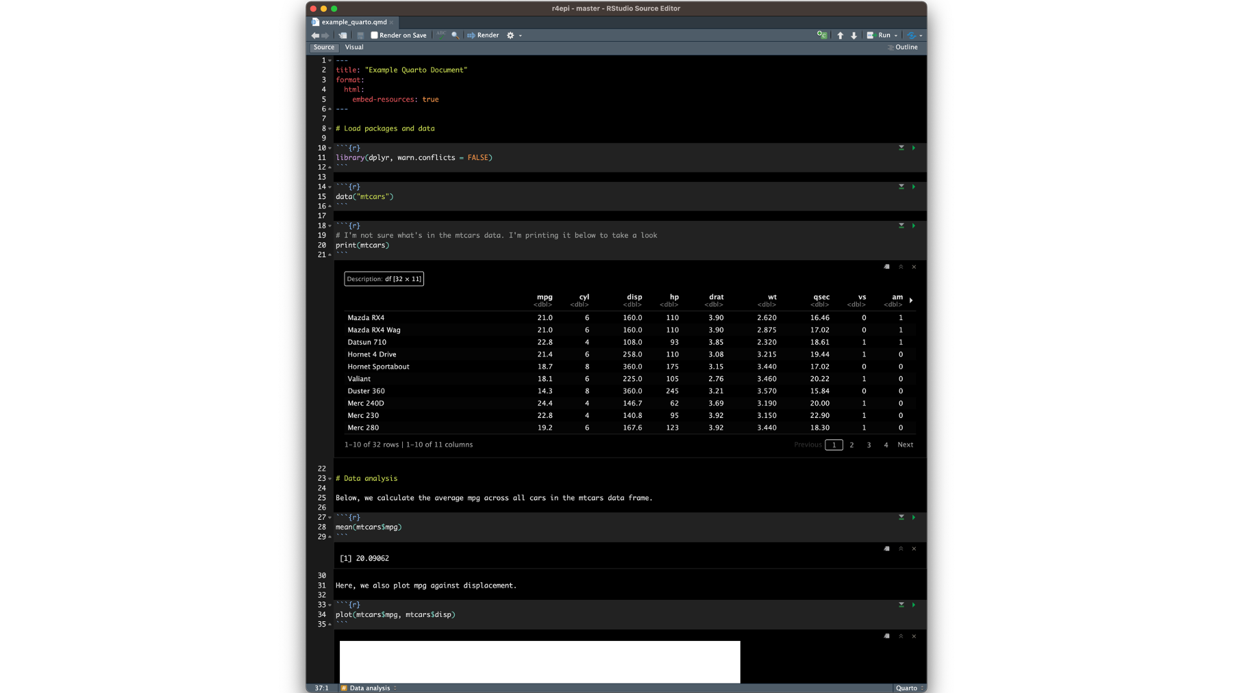 Example Quarto file.